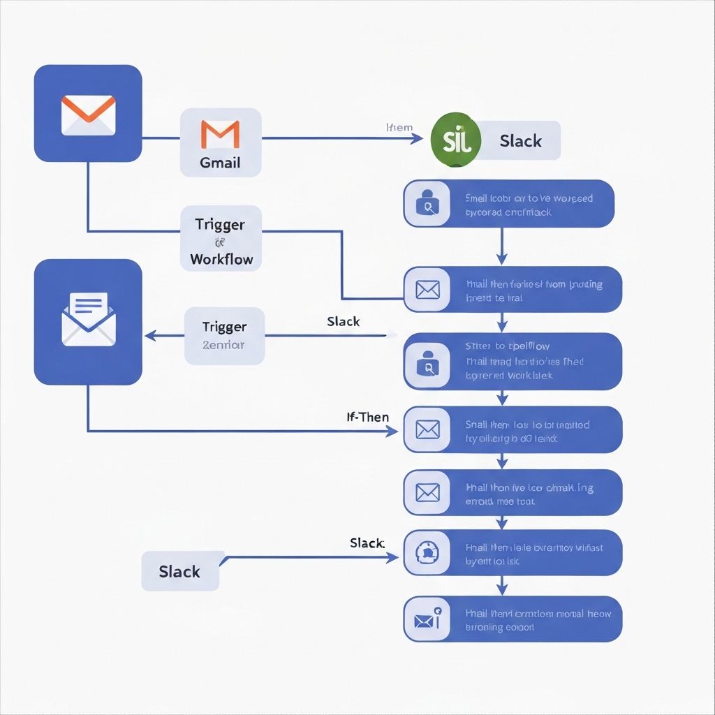 AI Automation: Send me a Slack message when I get important emails